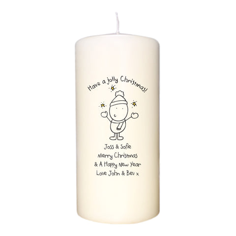 Chilli & Bubble's Jolly Christmas Candle