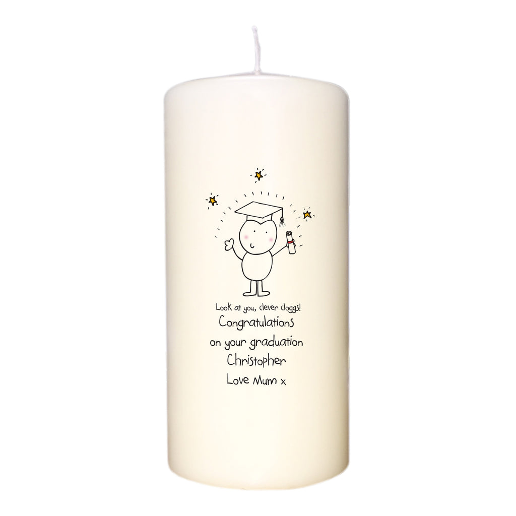 Chilli & Bubble's Graduation Candle