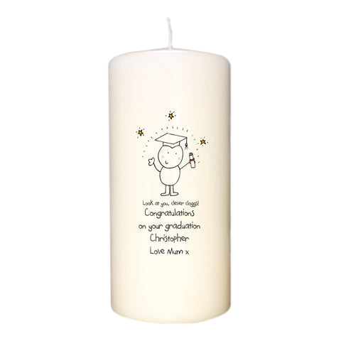 Chilli & Bubble's Graduation Candle