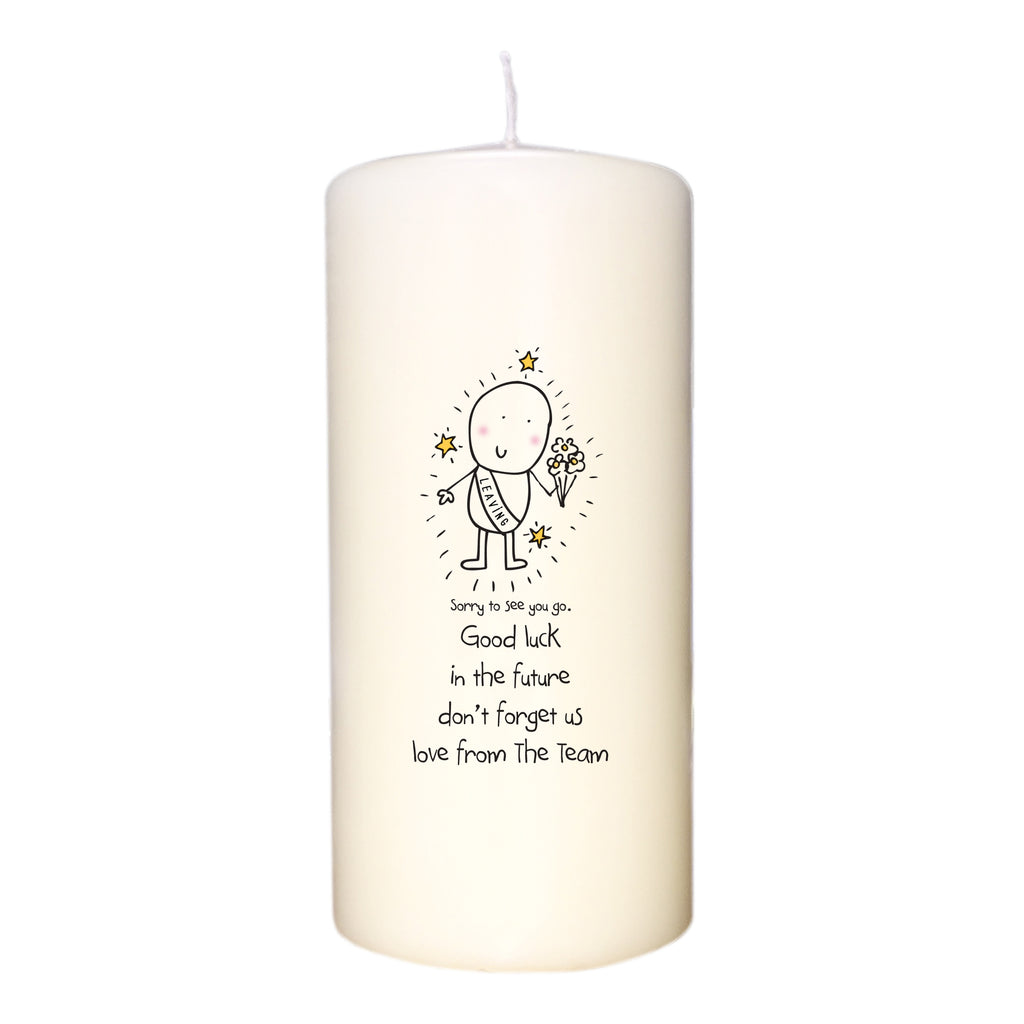 Chilli & Bubble's Leaving Candle