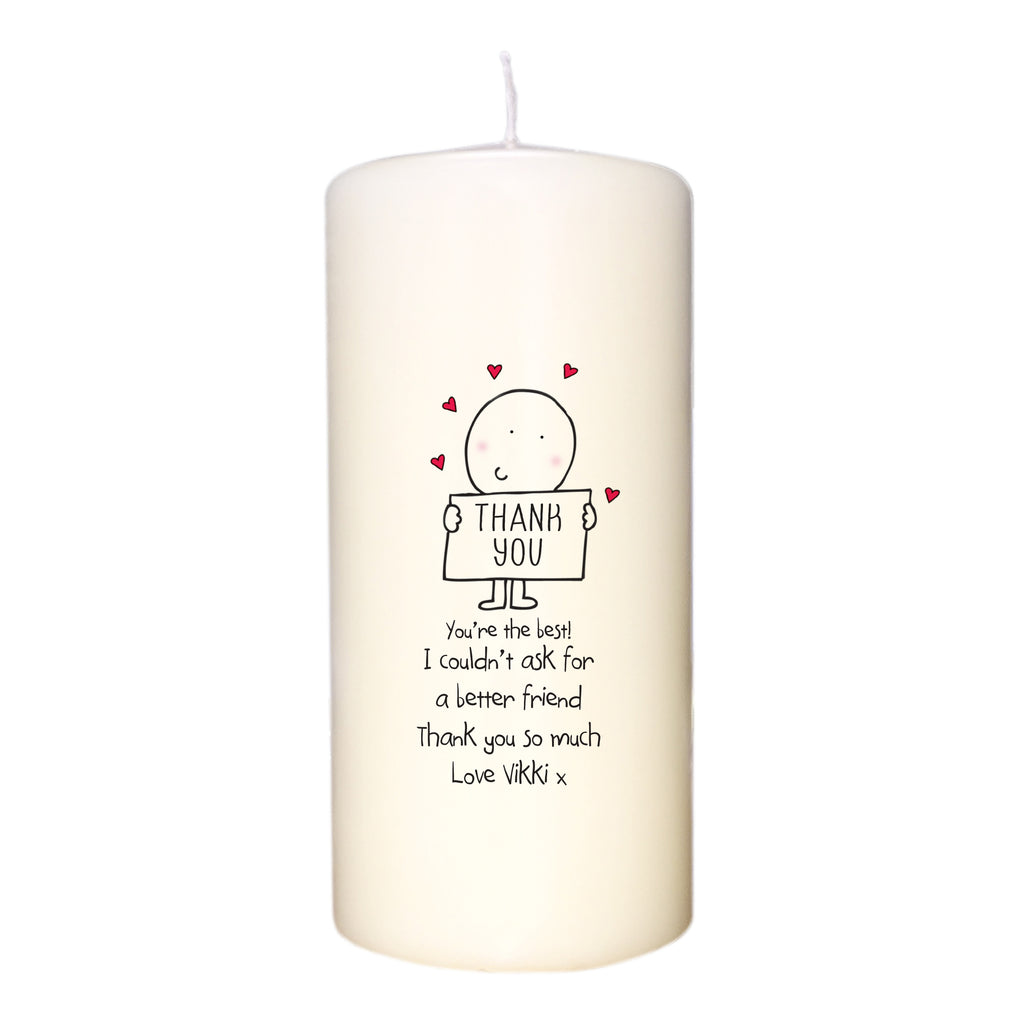 Chilli & Bubble's Thank You Candle