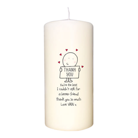 Chilli & Bubble's Thank You Candle