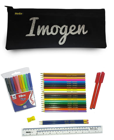 Printed Pencil Case & Accessories