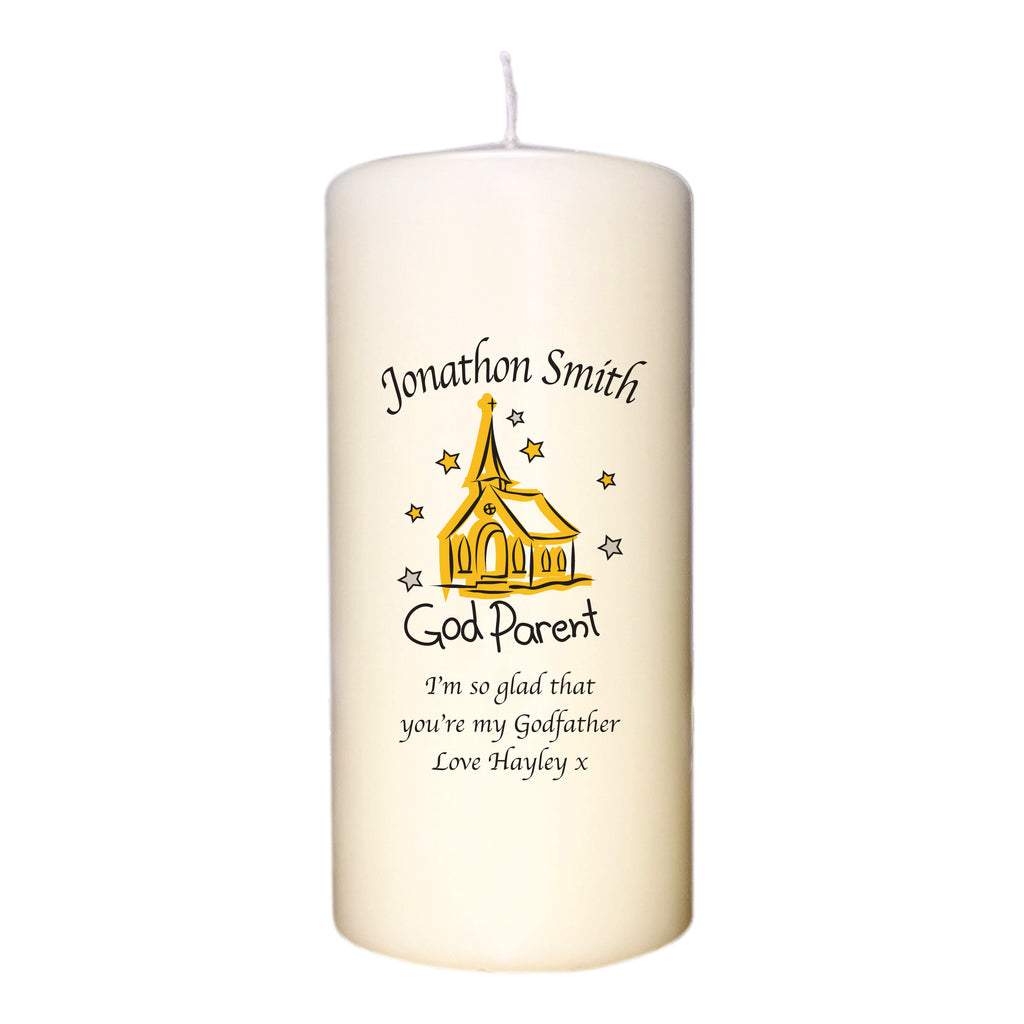 Church Godparent Candle