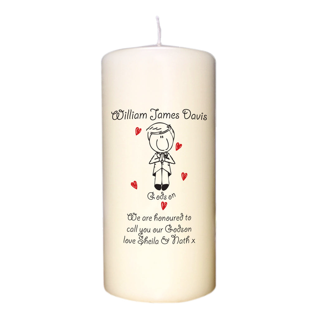 Graffiti Godson Candle