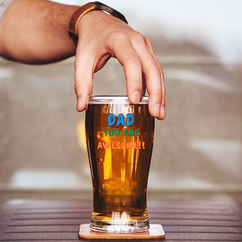 Dad You are...Tulip Pint Glass