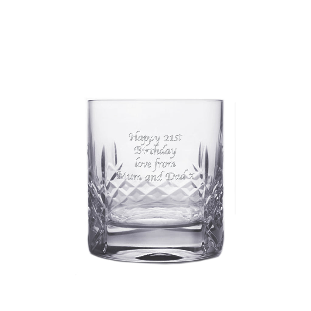 Cut Crystal Whisky Tumbler