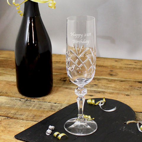 Crystal Champagne Flute
