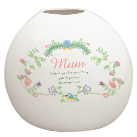 Spring Garden Bone china Vase