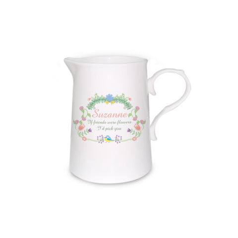 Spring Garden Farmhouse Jug