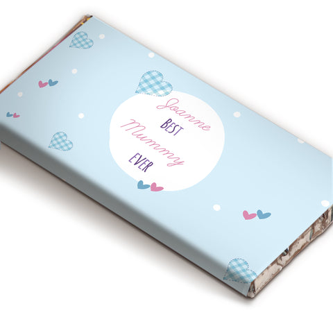 Best Ever Gingham chocolate bar