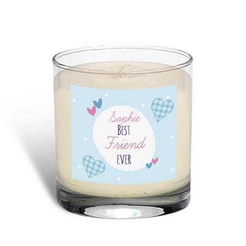 Best Ever Gingham Rose Scented Candle