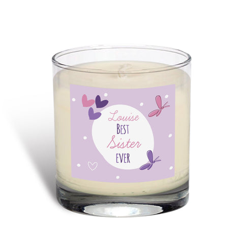 Best Ever Gingham Vanilla scented candle