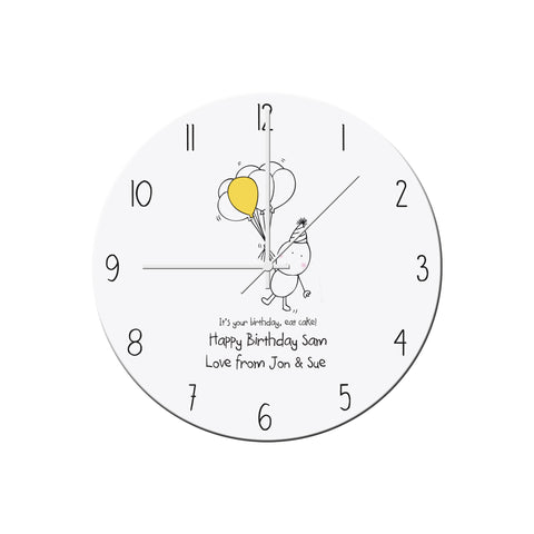Chilli and Bubbles Birthday Clock