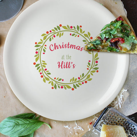 Contemporary Wreath Large Serving Plate