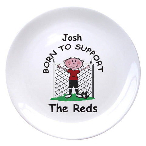 Born to Support 8" Bone China Plate
