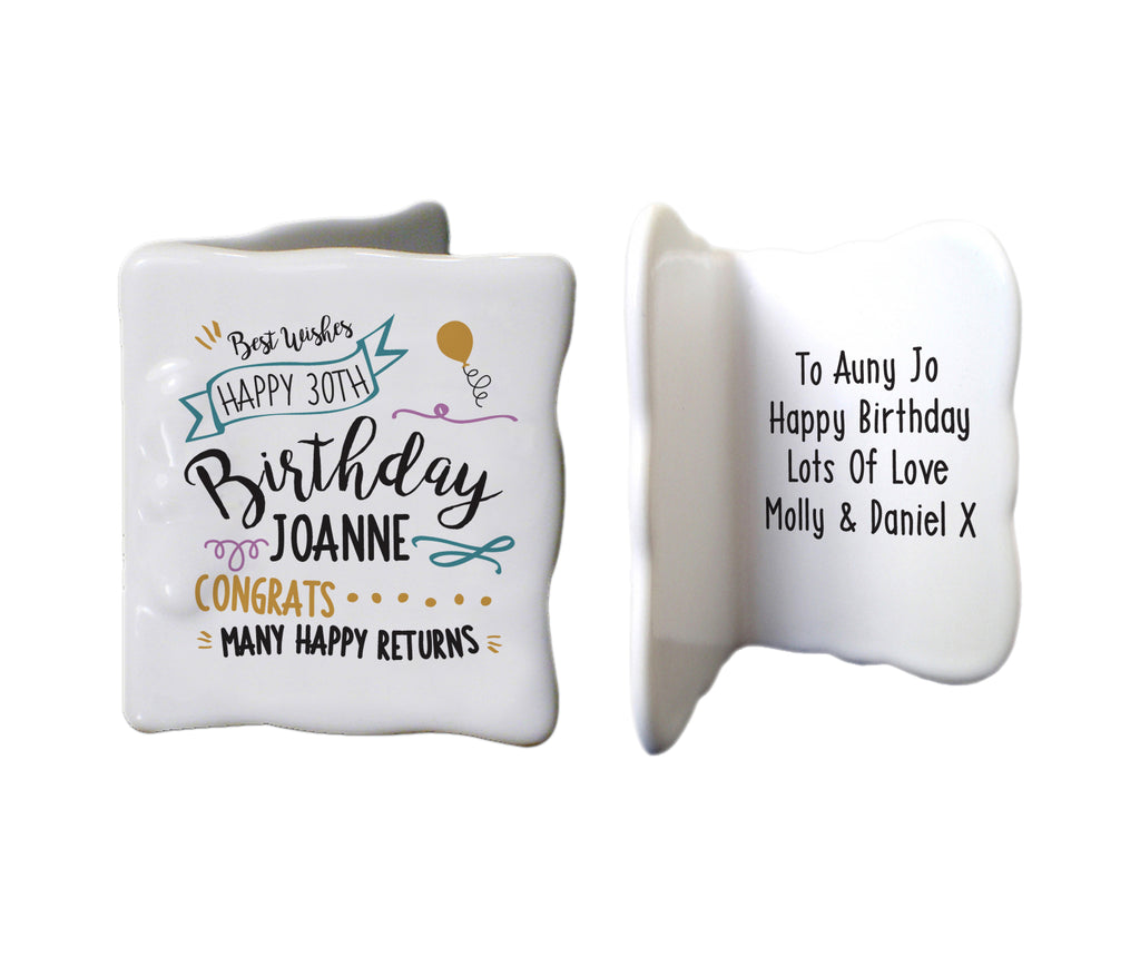 Birthday Slogan Message Card