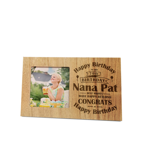 Birthday Celebration Panel Photo Frame