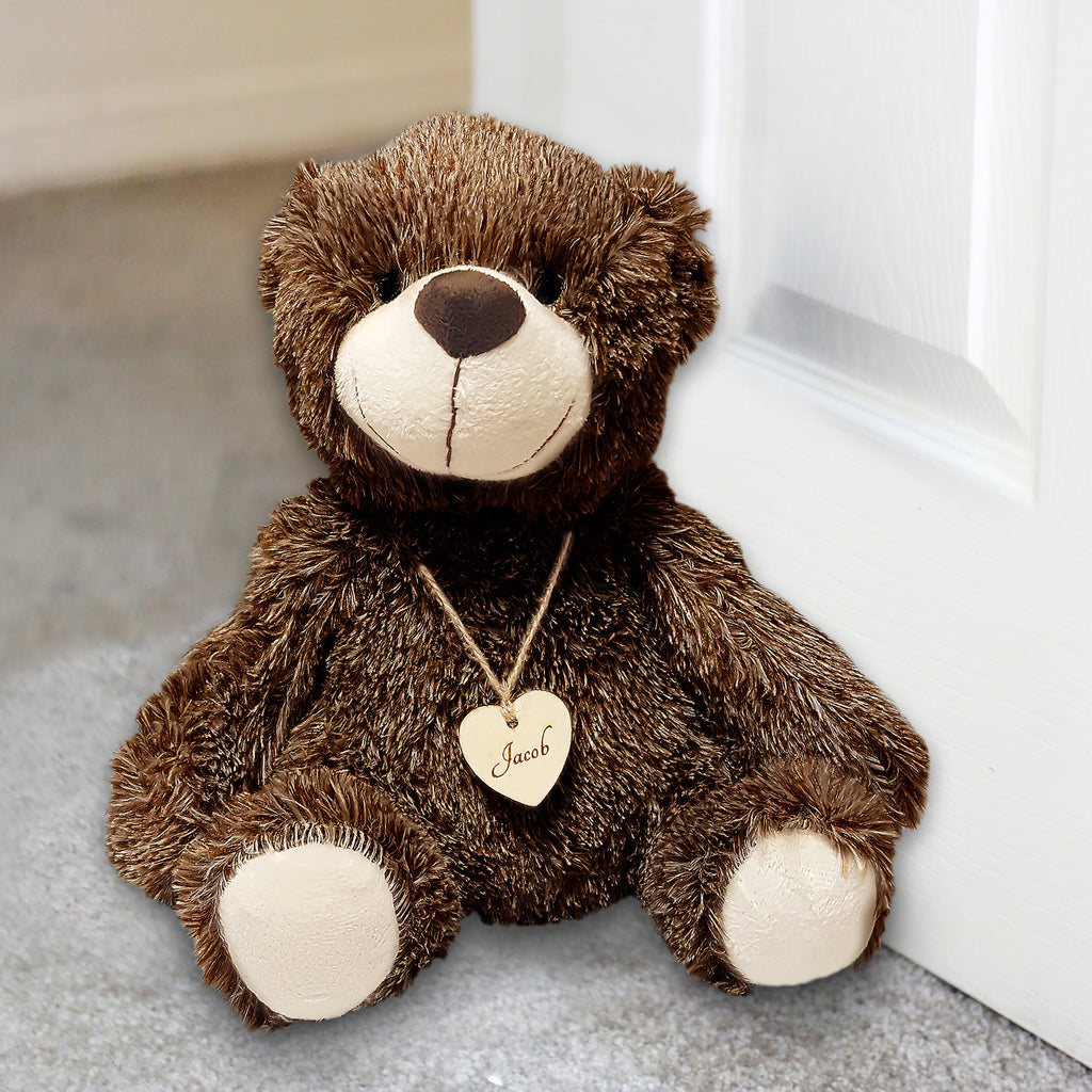 Brown Bear Doorstop
