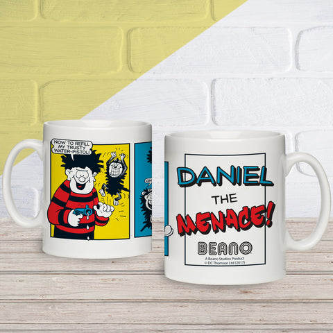 Beano Classic Comic Strip Water Pistol Mug