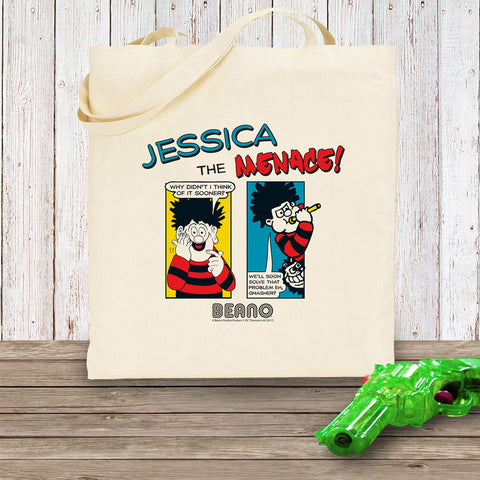 Beano Classic Comic Strip Problem Solved Tote Bag