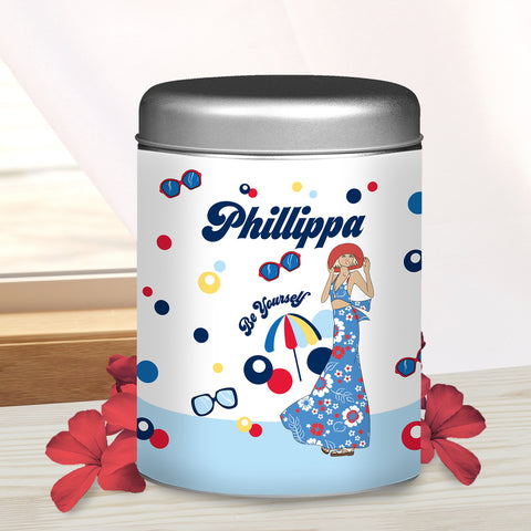 Riviera Beach Coffee Tin