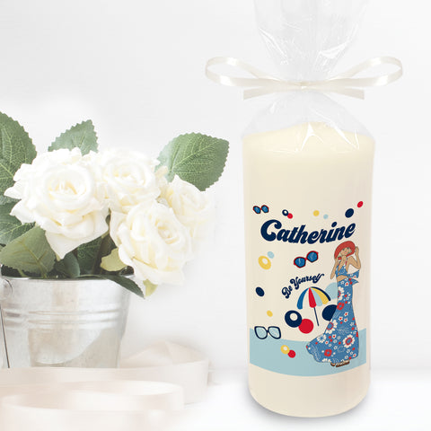Riviera Beach Pillar Candle