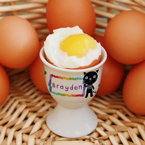 Arty Mouse Single Character Splash Border Egg Cup