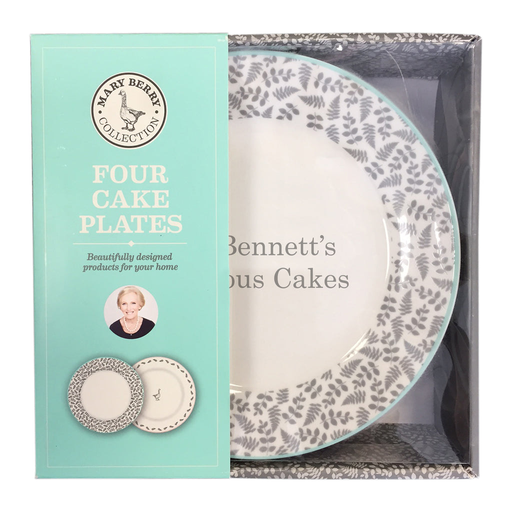 Mary Berry Collection Set of Four Cake Plates