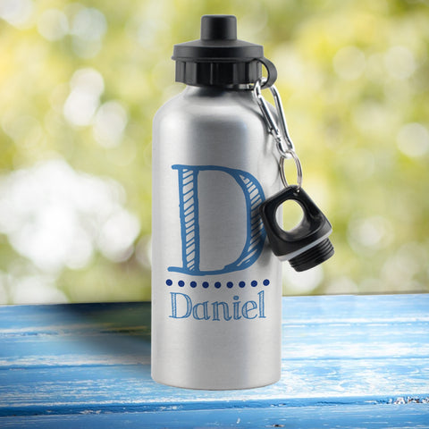 Blue Name Drinks Bottle