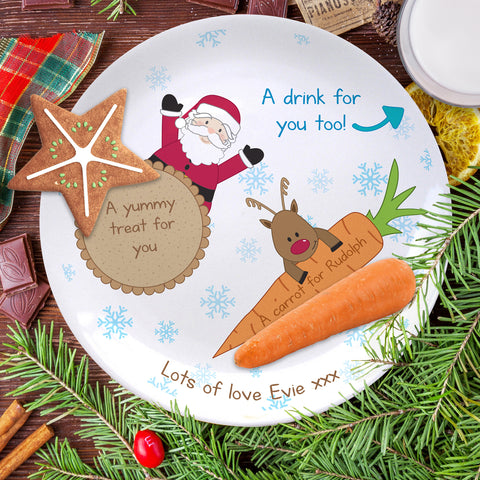 Treats for Santa 8" Coupe Plate