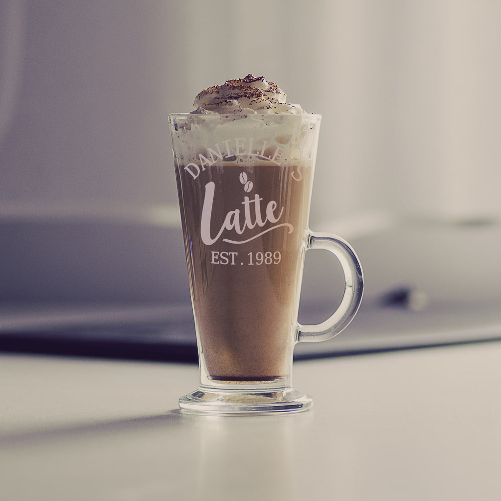 Established Latte Glass
