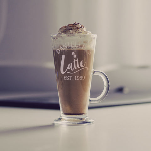 Established Latte Glass