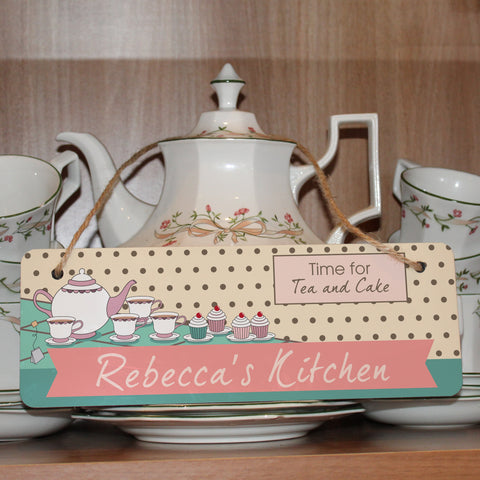Tea & Cake Hanging Sign