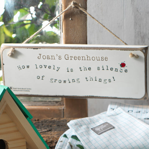 RHS Hanging Sign