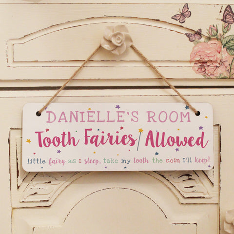 Tooth Fairy Door Sign