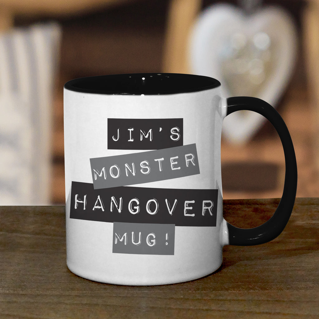 Black Monster Hangover Mug