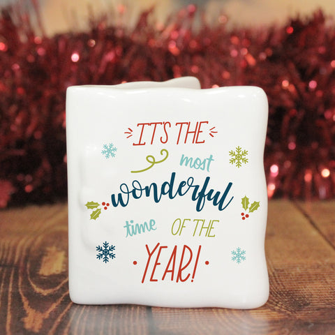 The Most Wonderful Time Of The Year Message Card