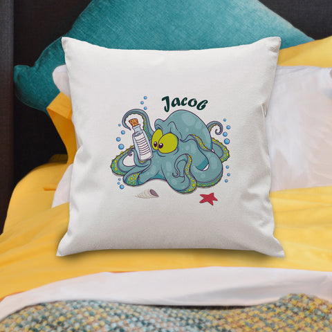 Underwater Adventure Octopus Cushion Cover