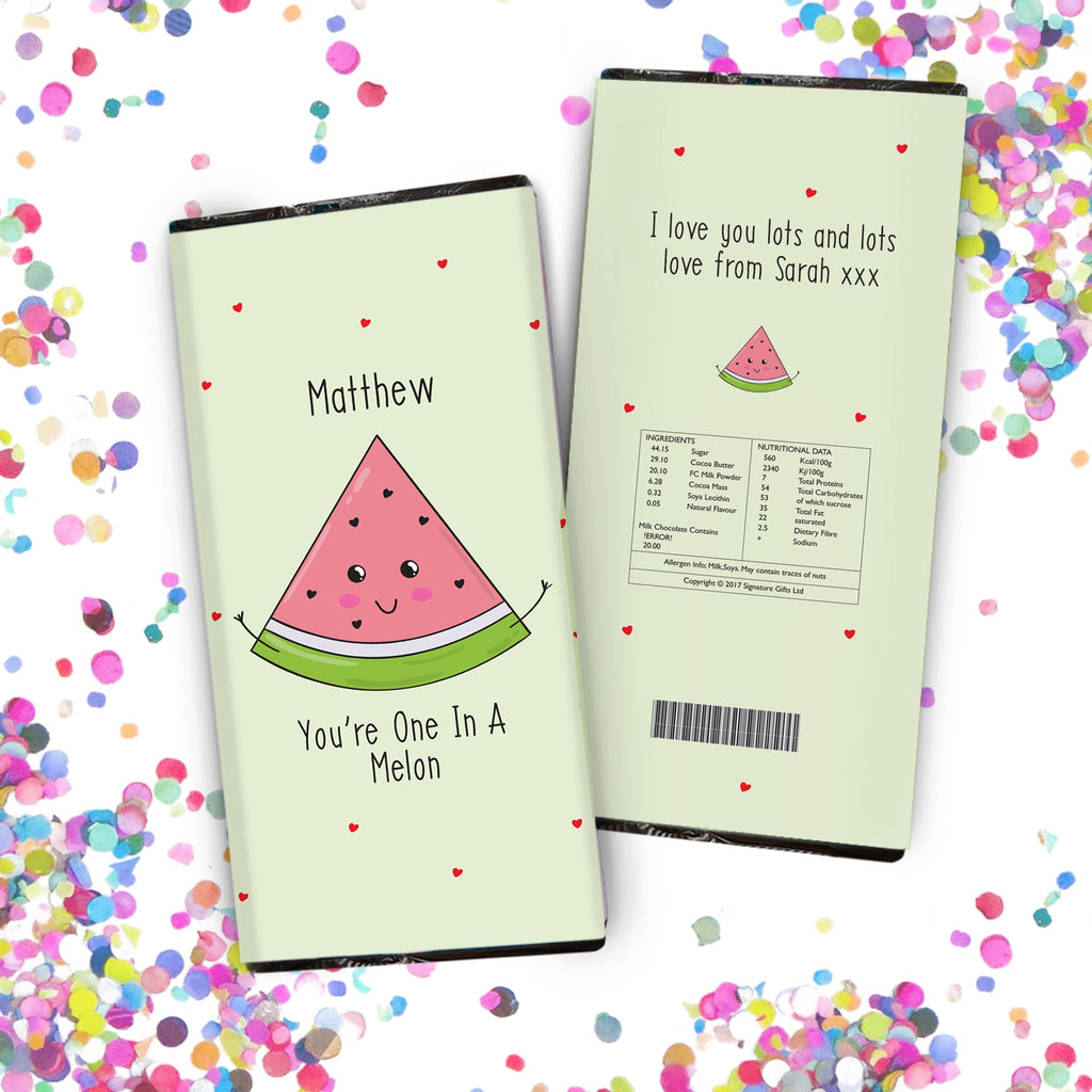 One In A Melon Chocolate Bar