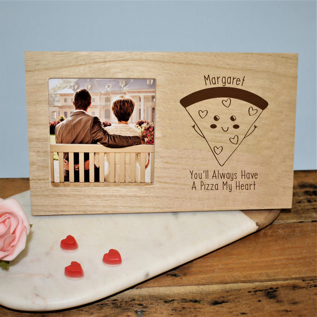 Pizza My Heart Panel Photo Frame
