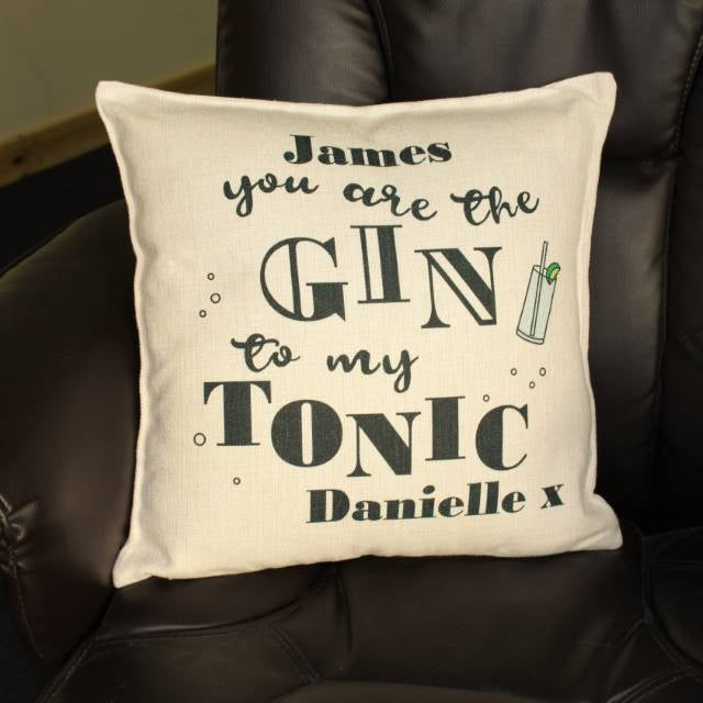 Gin To My Tonic Cushion & Insert