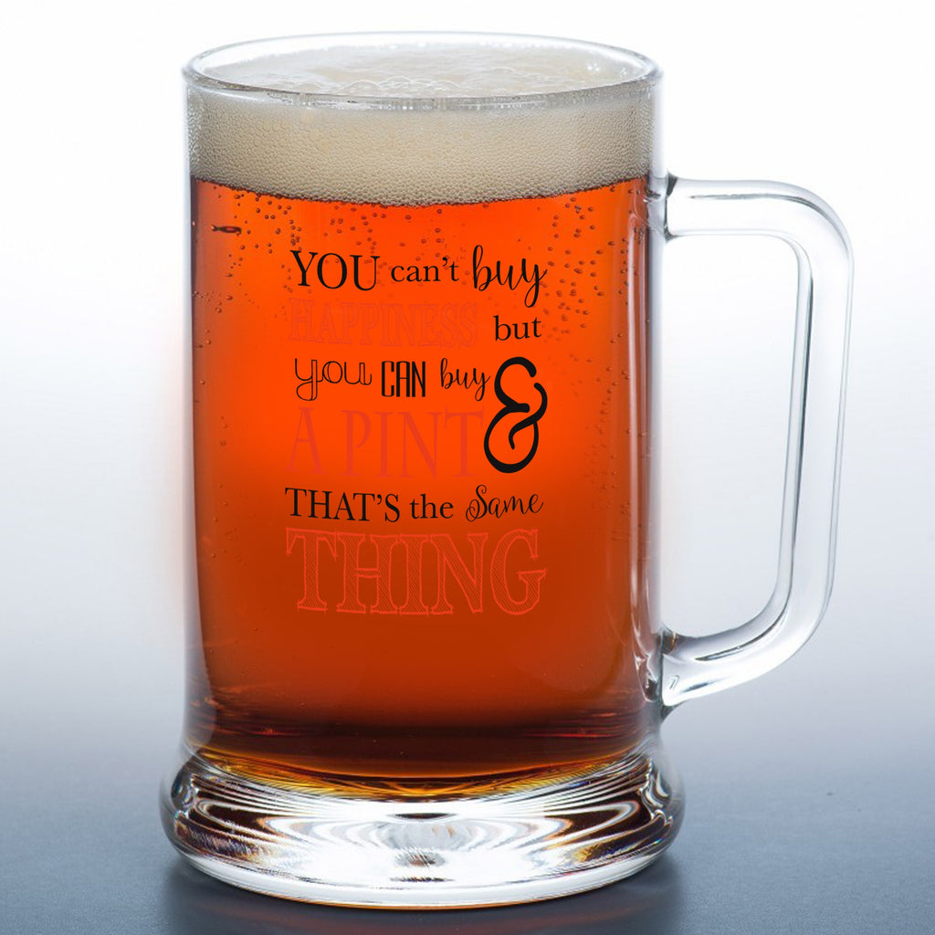 Can't Buy Happiness...Stern Tankard