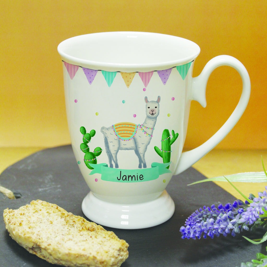 Llama Fiesta Marquee Mug