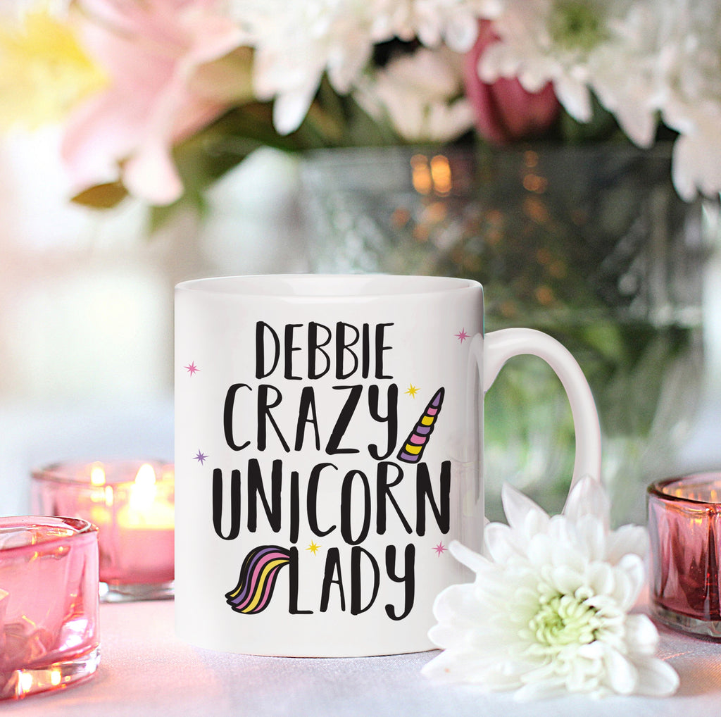 Crazy Unicorn Lady Mug