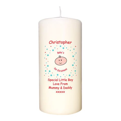 Baby's 1st Cartoon Candle