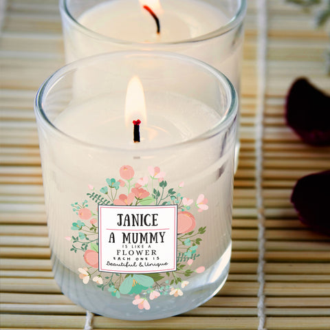 Beautiful & Unique Rose Scented Candle