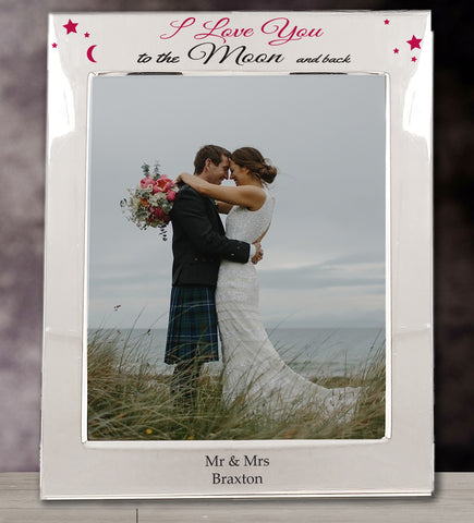 To The Moon And Back Printed SP Photo Frame
