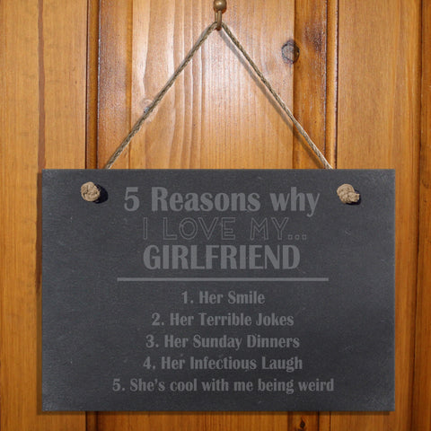 Five Reasons Why Hanging Slate Sign