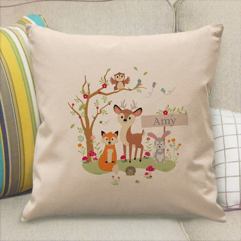 Woodland Filled Cushion